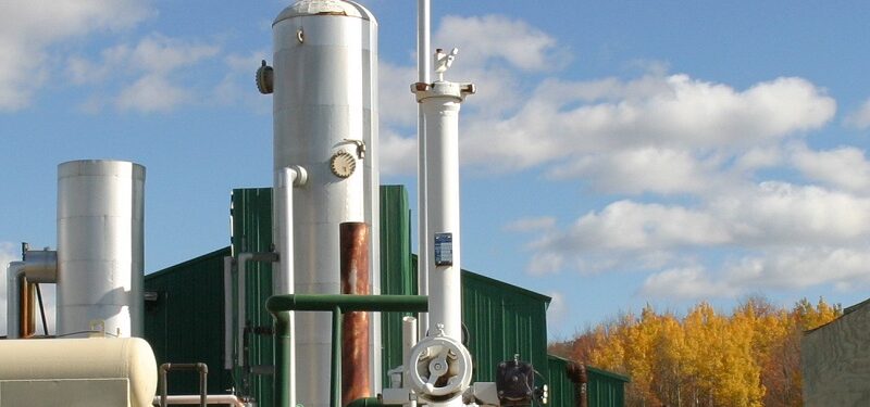 Enhanced Oil Recovery facility located in Gaylord Michigan.